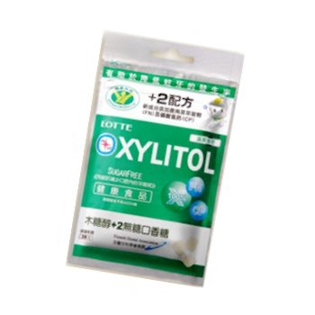 Lotte Chewing Gum – Xylitol Applemint Chewing Gum / 1.24oz 35g Pack logo