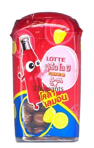 Lotte Fusen No Mi Japan Chewing Gum – Cola Lemon logo