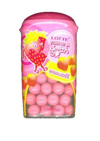 Lotte Fusen No Mi Japan Chewing Gum – Strawberry (Pack of 6) Product Of Thailand logo