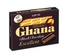 Lotte Ghana Excellent Black Chocolate logo