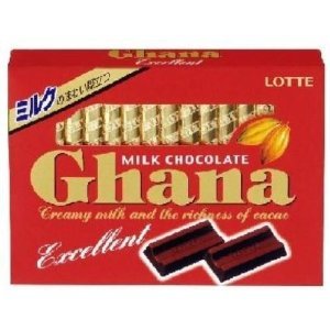 Lotte Ghana Excellent Milk Chocolate logo