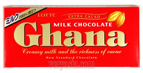 Lotte Ghana Milk Chocolate logo