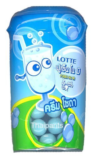 Lotte Japan Chewing Gum Fusen No Mi – Cream Soda Candy logo