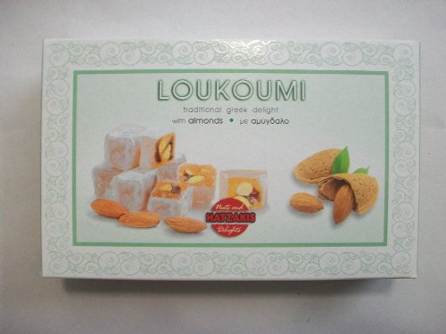 Loukoumi Traditional Greek Delight With Almonds 180gr logo