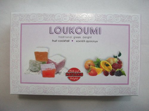 Loukoumi Traditional Greek Delight With Fruit Cocktail 180gr logo