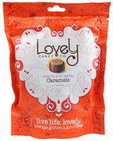 Lovely Candy Co Chocolate Swirl Caramels — 6 Oz logo