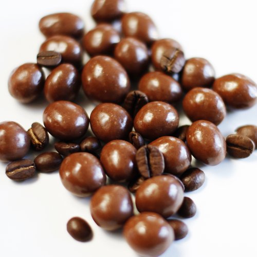 Low Sugar/gluten Free Milk Chocolate Covered Espresso Coffee Beans 1 Lb. logo