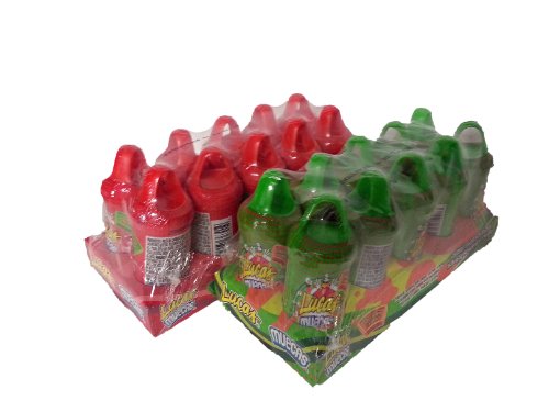 Lucas Muecas (lollipop With Chili Powder) Mix Cherry & Cucumber 20 Ct logo