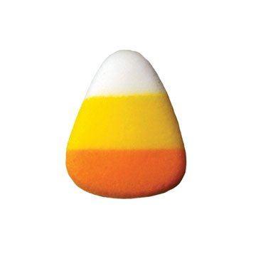 Lucks Dec-ons Halloween Cupcake Toppers Candy Corn, 12-pack logo