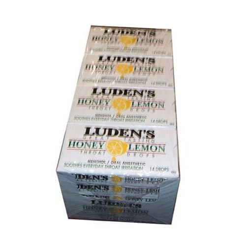 Ludens (Pack of 20) Honey/lemon logo
