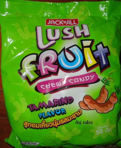 Lush Tamarind Chewy Candy New Sealed Sweets X 3 From Thailand logo