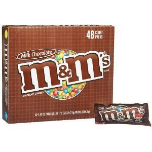 M & M’s-milk Chocolate Candies, 48 / 1.69 Oz. Pk. [misc.] logo