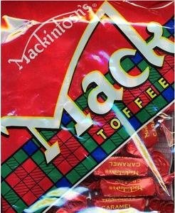 Mackintosh Creamy Toffee Pieces Bag 170 Grams Total Individually Wrapped To Freeze For A Taste Sensation logo