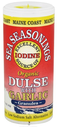 Maine Coast Sea Vegetables – Sea Seasonings Organic Dulse With Garlic – 1.5 Oz. logo