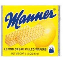 Manner Lemon Wafer, 2.11 Ounce — 12 Per Case. logo