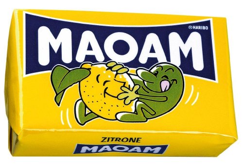 Maoam Cube Lemon 22g (1pcs/ Sample) logo