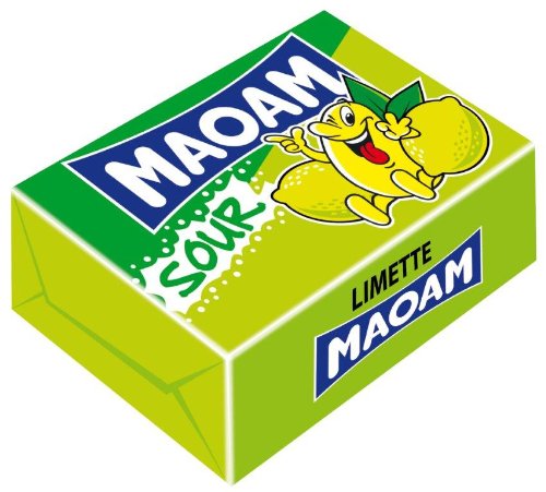 Maoam Cube Sour Lemon 22g (1pcs/ Sample) logo