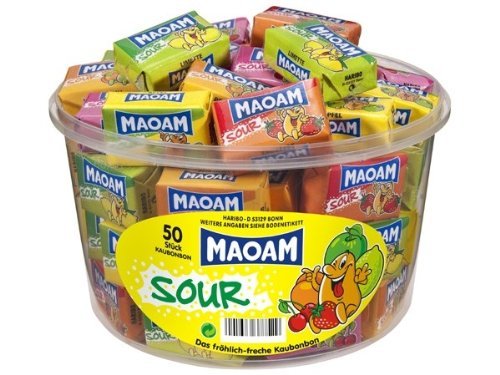 Maoam Sour Cubes, 50 Pcs logo