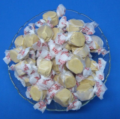 Maple Flavored Taffy Town Salt Water Taffy 2 Pound logo