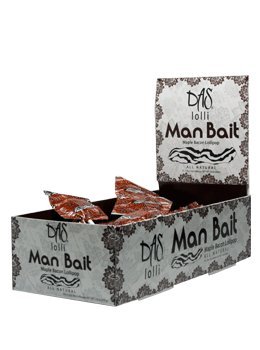 Maple Syrup and Bacon (man Bait) Lollipops 50 Count Display logo