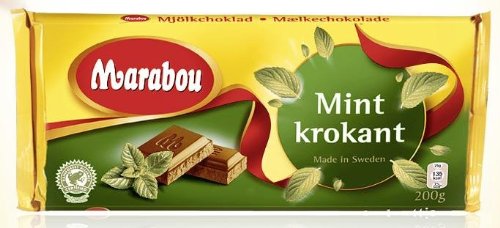 Marabou Mint Krokant King Size 250g (german Import) logo