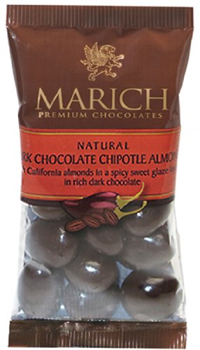 Marich Dark Chocolate Chipotle Almonds 2.3oz (12-pack) logo