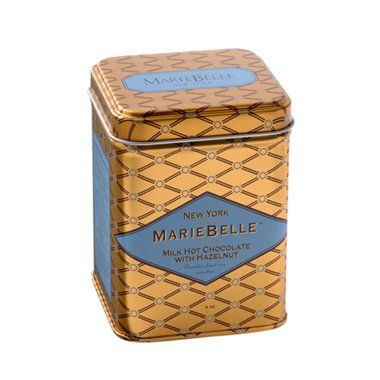 Mariebelle’s Milk and Hazelnut Dark Hot Chocolate – 6 Oz Tin logo