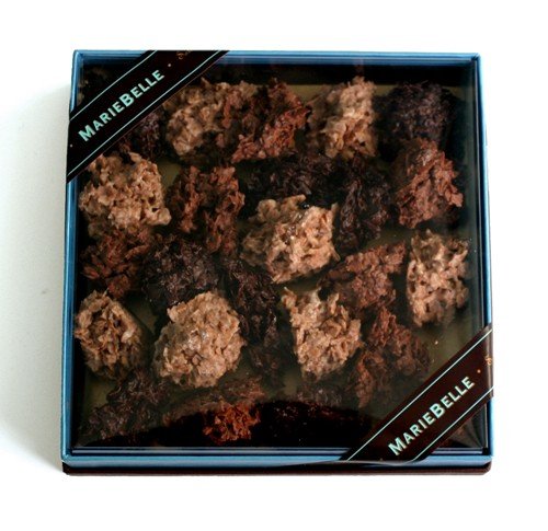 Mariebelle’s The Clusters – Chocolate Covered French Croquettes logo