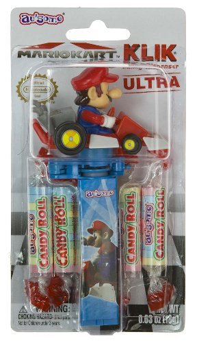 Mario (blue Handle): Mario Kart Klik Candy Dispenser Ultra [ha-icsh] logo