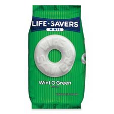 Marjack Products – Lifesavers, Wint-o-green Minst, 50oz – Sold As 1 Pk – Life Savers Wint-o-green Mints Are Breath-freshening Treats With Wintergreen Flavor. Perfect For The Breakroom, Reception Or Your Desk. Each One Is Individually Wrapped. logo