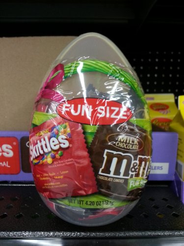 Mars Fun Size Candy Filled Eggs (skittles and M&m’s), 4.2 ounce Eggs logo