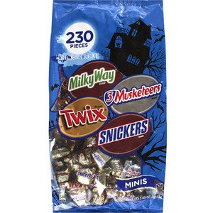 Mars Halloween Assorted Chocolate Trick-or-treat Candy Mix 67.85oz. logo