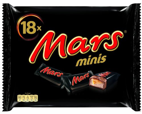 Mars Minis 340g logo