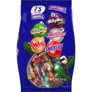 Mars Minis 73 Piece Mix Pouch (milky Way, Twix, Snickers and 3 Musketeers), 23.80-ounce(pak Of 2 Bags) logo