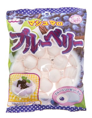 Marshmallow Blueberry 80g Eiwa logo