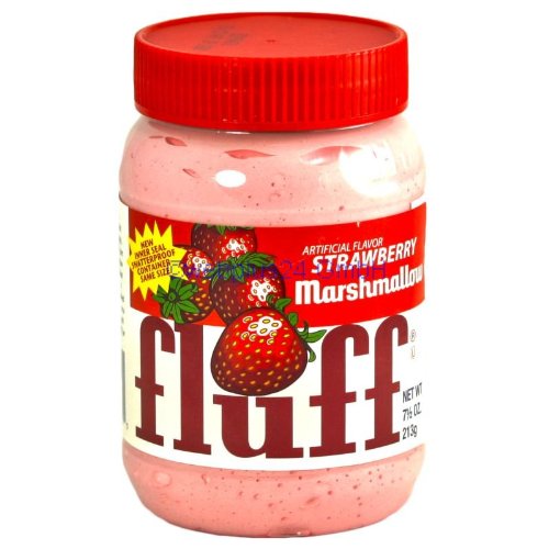 Marshmallow Fluff – Strawberry Flavor – 7.5 Oz logo