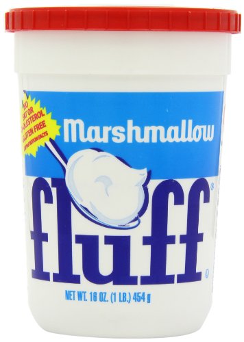 Marshmallow Vanilla Fluff Large Tub 454 G (Pack of 2) logo