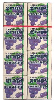 Marukawa – Eight Pack Grape Bubble Gum logo