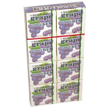 Marukawa Gum, Grape, 1 Ounce logo