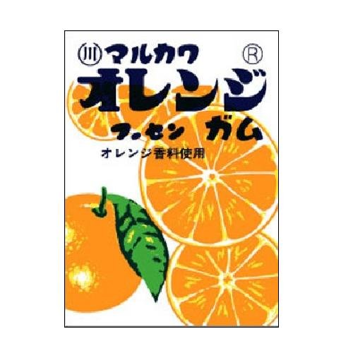 Marukawa Gum Orange Character Card Sleeve logo