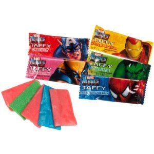 Marvel Heroes Taffy Assortment 10-pack logo