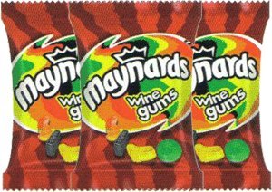 Maynard’s Wine Gums 215g (7.6 Oz) Bag (Pack of 3) logo