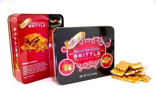 Mazie’s Smokin’ Hot Cashew Brittle – Classic Tin logo