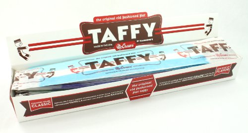 Mcgraws Giant Flat Taffy Candy, 24 Pack, Asst Flavors logo