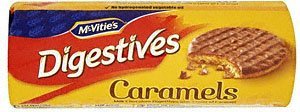 Mcvities Milk Chocolate & Caramel Digestives 300g (Pack of 2) logo