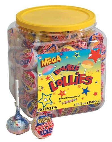 Mega Double Lollies 60ct logo