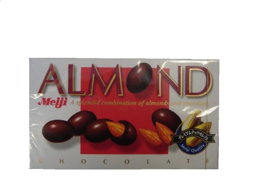 Meiji Choco Almond, 3.38 ounce Units (Pack of 10) logo