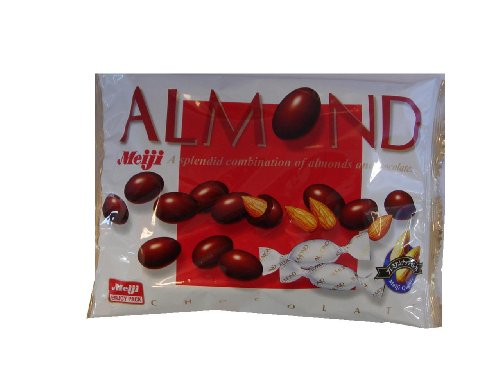 Meiji Choco Almond, 7.08 ounce Bags (Pack of 3) logo