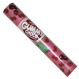 Meiji Strawberry Chocolate Gummy 2.86 Oz logo