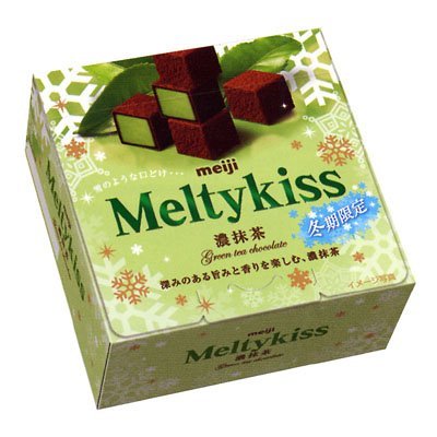 Meltykiss Matcha Green Tea Chocolate By Meiji From Japan 60g logo